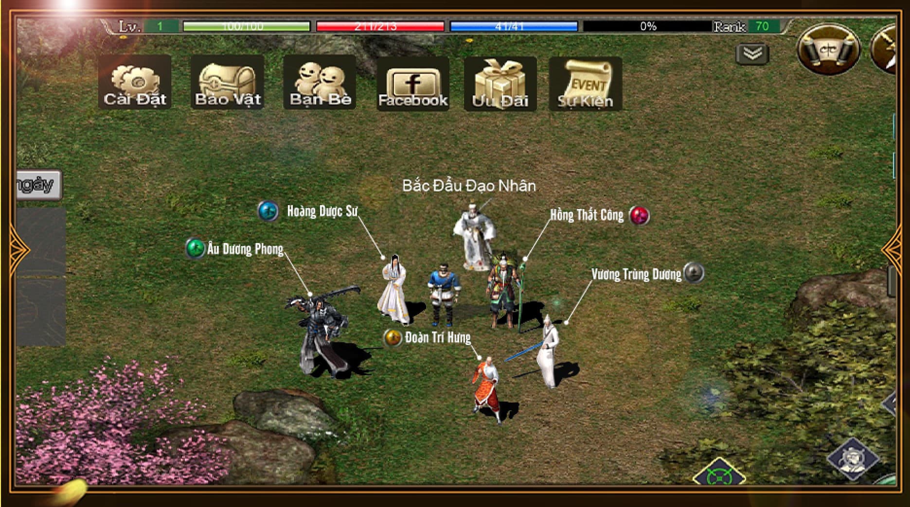 [Tính Năng] Boss Ngũ Tuyệt