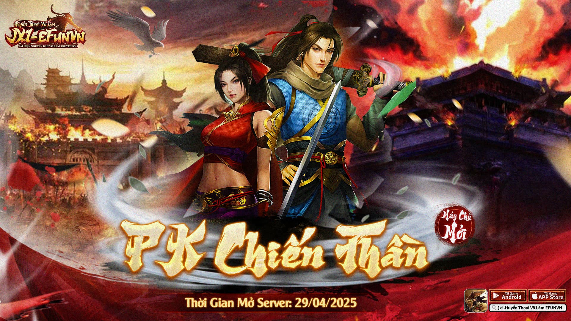 Máy Chủ Mới: Pk Chiến Thần 🔥