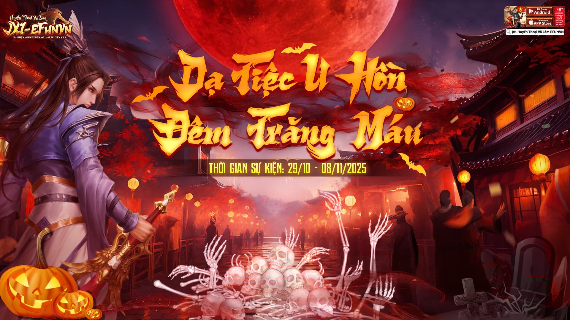 Dạ Tiệc U Hồn Đêm Trăng Máu 🎃