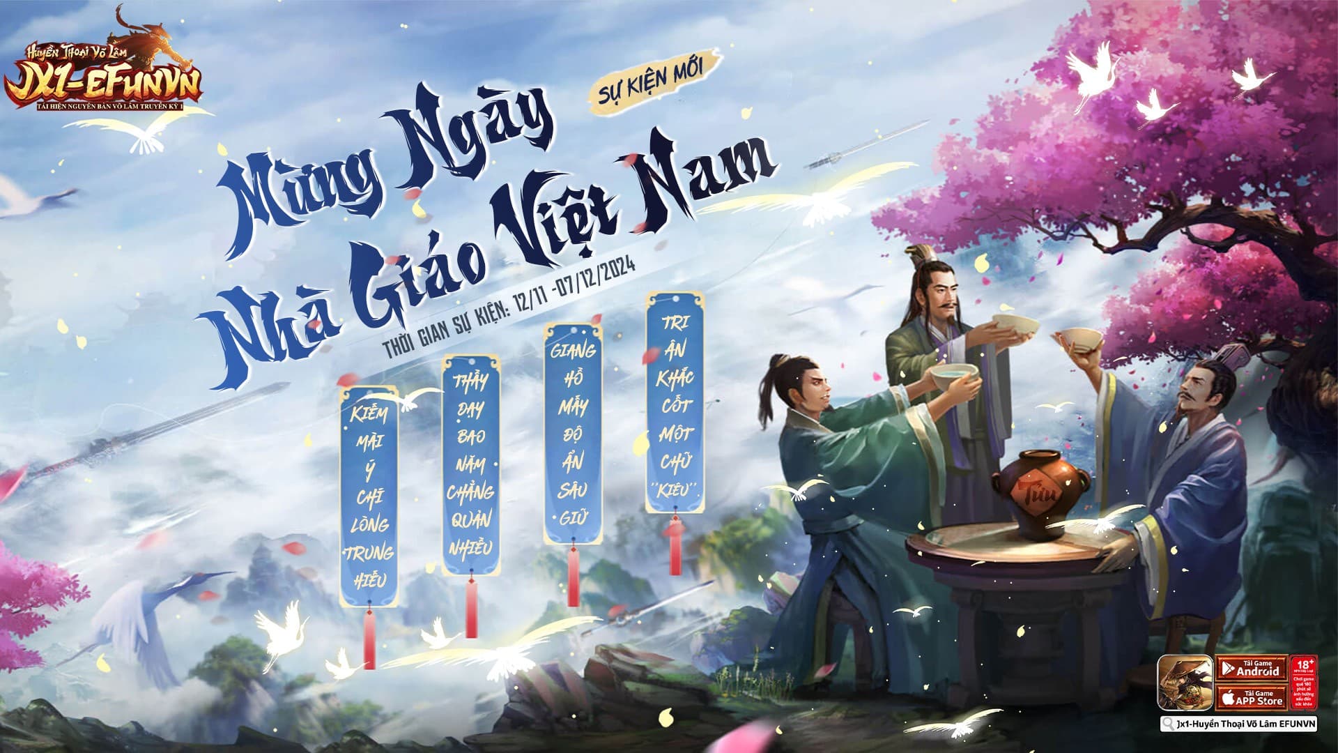 Mừng Ngày Nhà Giáo Việt Nam 2024