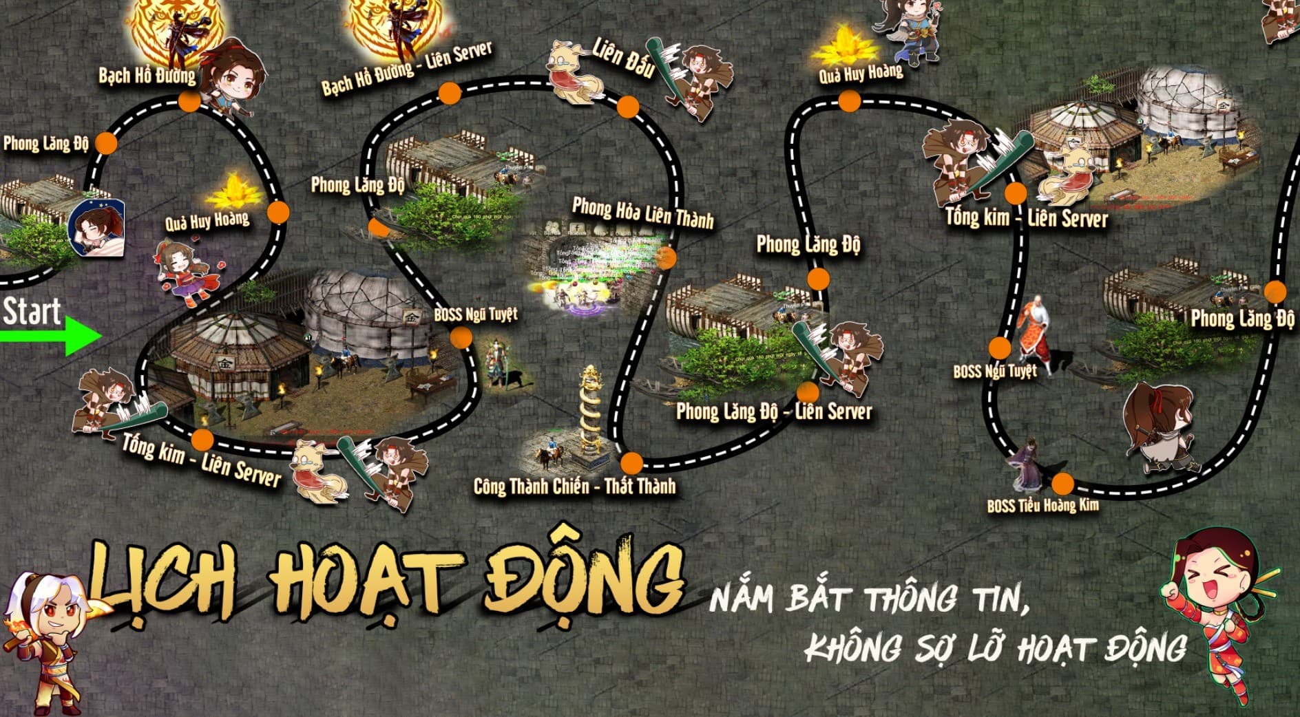 Cập Nhật Lịch Hoạt Động 📆